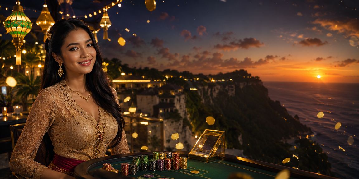 Suasana festival baccarat yang meriah dengan pemain menikmati permainan tradisional